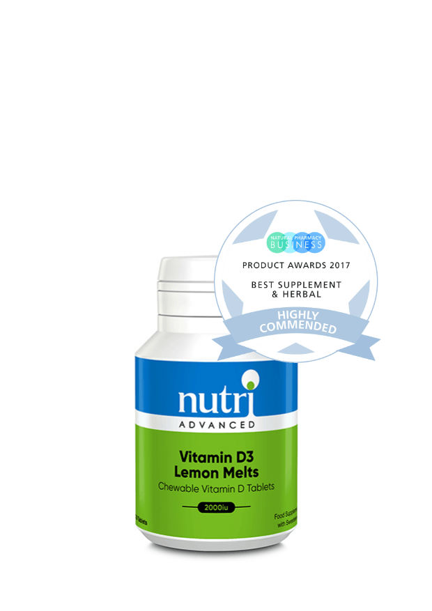 Vitamin D3 Lemon Melts by Nutri Advanced